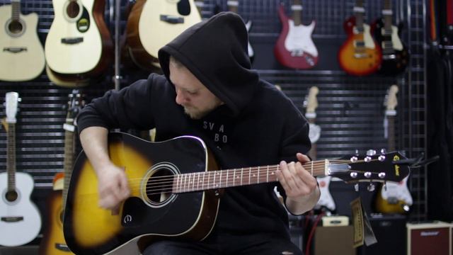 Epiphone DR-100 Sound TEST 🎸 Vintage Dreadnought смотреть онлайн