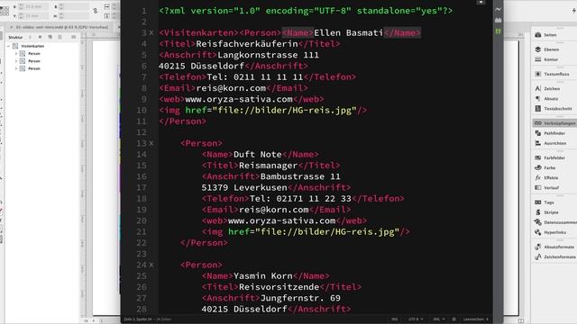 XML Import in das Layoutprogramm InDesign смотреть онлайн