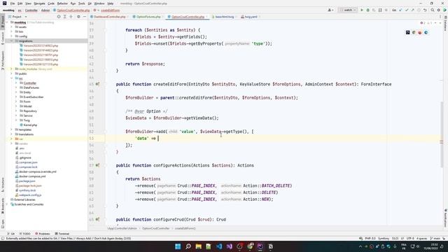 Créer un blog avec Symfony 6 - 11 - Création du système d'options смотреть онлайн