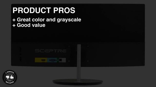 Sceptre 24" Curved 75Hz Gaming LED Monitor Full HD review - Overall Rating: 8.6 / 10 смотреть онлайн