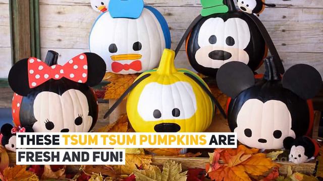 The Most Impressive Disney Painted Pumpkins смотреть онлайн
