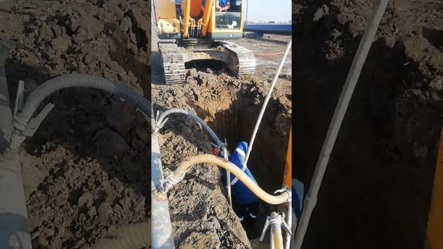 Гидропогружение иглофильтра при монтаже системы водопонижения - RentaPump.ru