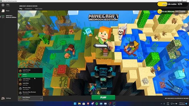 Cómo Jugar Snapshots de Bedrock y Versiones Antiguas - Launcher Minecraft Bedrock 1.20 смотреть онлайн
