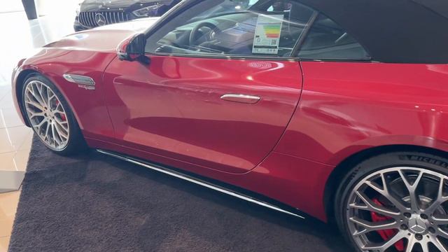 MERCEDES BENZ GT43 AMG BLACK n SL55 AMG RED COLOR NEW MODELS смотреть онлайн