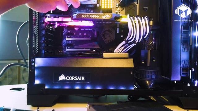 300K Streaming PC with Hard Tube Liquid Cooling System смотреть онлайн