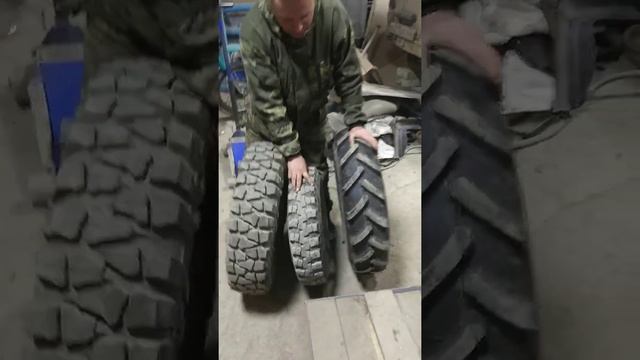 Колёса ЛуАЗ 969М тракторная резина