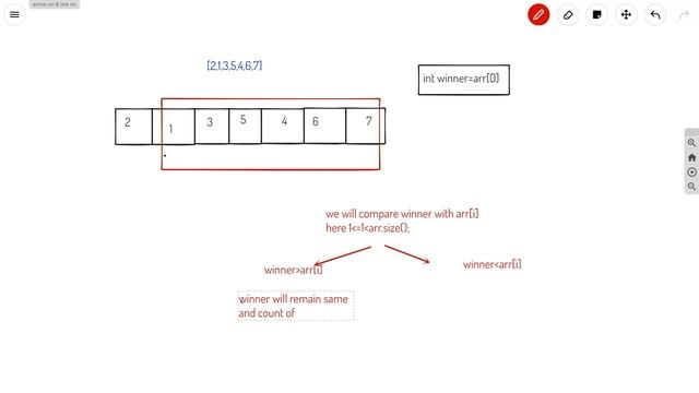 Find the Winner of an Array Game || Leetcode Daily Problem Solution || C++ смотреть онлайн