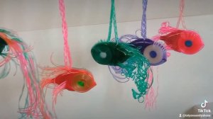 Рыбки из капельниц