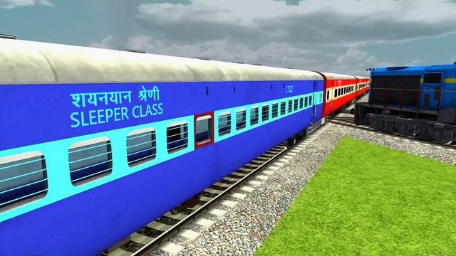 6 TRAINS STAR TRACKS CROSSING BACK TO BACK At BUUMPY RAILROAD | INDIAN Train Simulator Classic #rai смотреть онлайн