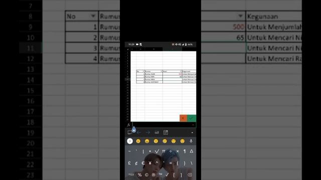Tugas informatika toturial rumus dasar Excel смотреть онлайн