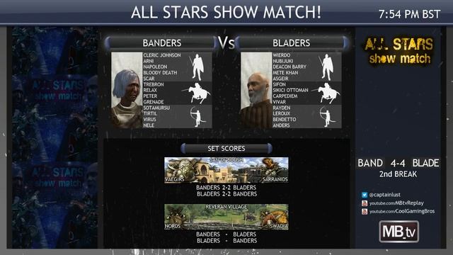 [ALL STARS] Banders vs Bladers | All Stars Show Match смотреть онлайн