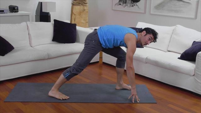 Warrior One Yoga Pose: How To Do Virabhadrasana 1 смотреть онлайн