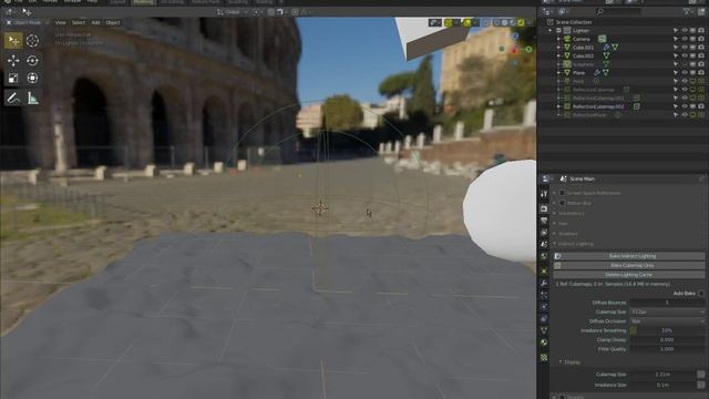 Blender 2.80 Отражения в Eveee: реалтайм но не очень смотреть онлайн