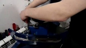 Заточка коньков на ручном станке