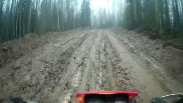 Попытка пробиться к Анд озеру (LF200 GY 5, KAYO T2, YAMAHA WRF450) смотреть онлайн
