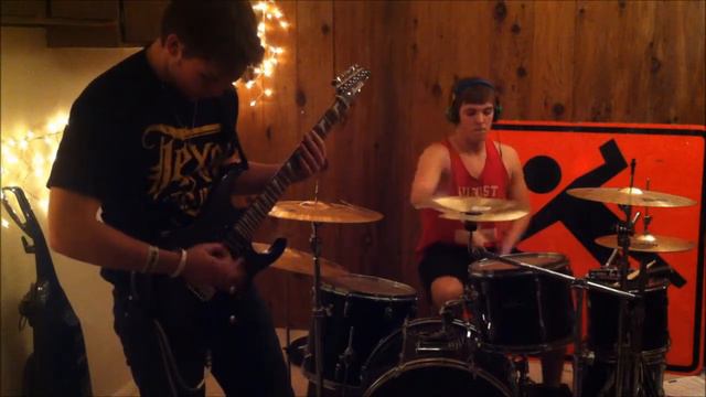 The Sinner - Memphis May Fire (Guitar and Drum Cover) смотреть онлайн