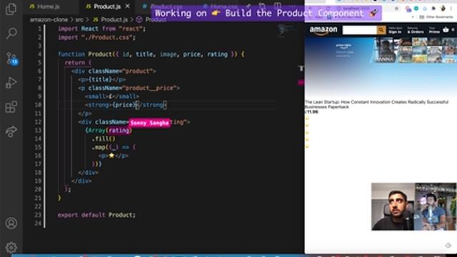? How to Make an AMAZON Clone with REACT JS for Beginners (in 4 hours) смотреть онлайн