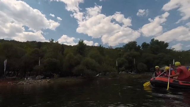 Рафтинг, сплав на байдарке по реке, активный отдых в Турции, отпуск смотреть онлайн