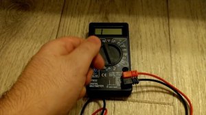 Мультиметр TEK DT 832 - проверка диммера