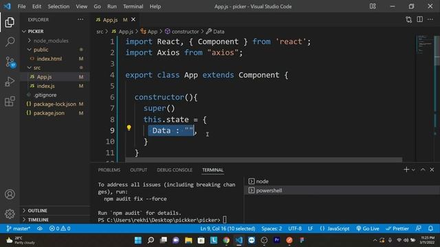#20 Axios in class component | react js malayalam смотреть онлайн