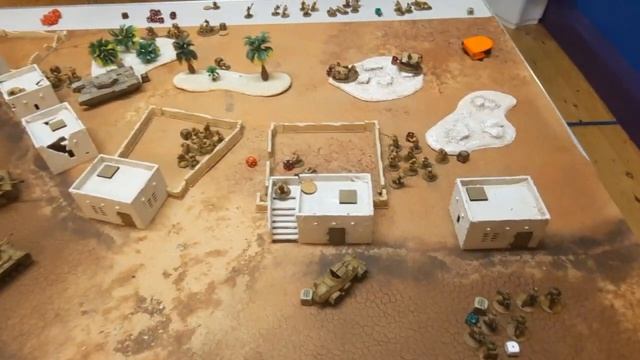 Bolt Action Battle Report. Desert Rats Vs Afrika Korps...over 2000pts!!!