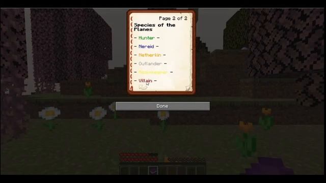 Minecraft data pack: How to use the book of Arbitrium to swap species in the Bracken Pack. смотреть онлайн