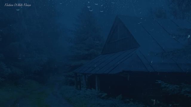 Eliminate Stress to Sleep Instantly with Heavy Rainstorm & Thunder Sound in Rainforest at Night смотреть онлайн