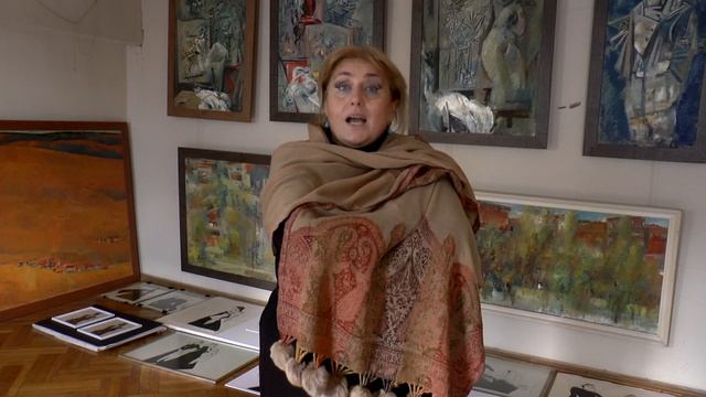 В мастерской художника Гурама Кутателадзе #Гурам_Кутателадзе #Живопись #Грузия смотреть онлайн