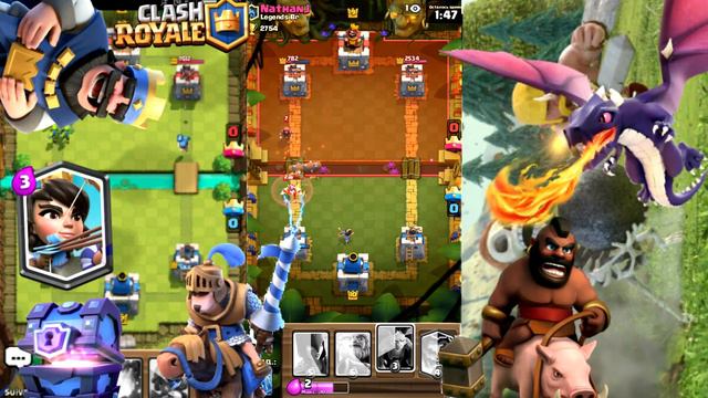 Clash Royale gameplay 9 Arena / Clash Royale геймплей 9 арена смотреть онлайн