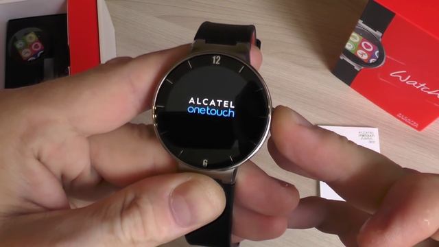 Alcatel OneTouch Watch: Распаковка и Первое Включение смотреть онлайн