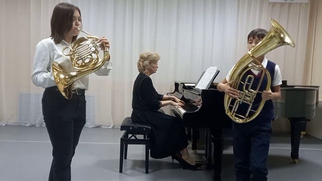 Дуэт валторна+баритон ДШИ N1г.Белебей