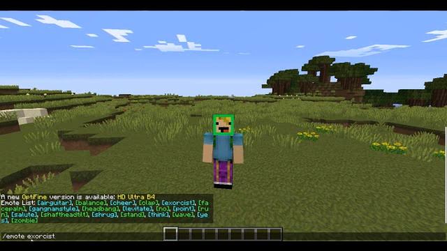 Estado de ANIMAción :D :0 | Emotes Mod Minecraft 1.7.10 смотреть онлайн