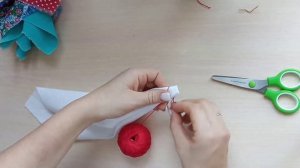 Рисуем и делаем вместе. Мастер-класс по изготовлению куклы оберега из ткани.