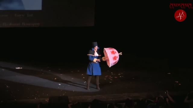 Animania 2011 Fairy Tail Juvia Loxar cosplay defile смотреть онлайн