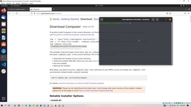 Cómo instalar Laravel 8.X vía Composer 2.1.14 en Ubuntu 20.04 смотреть онлайн