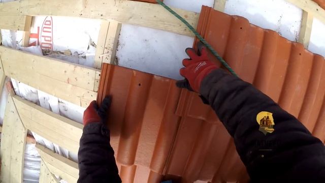 Натуральная черепица Braas (цементно песчаная черепица) смотреть онлайн