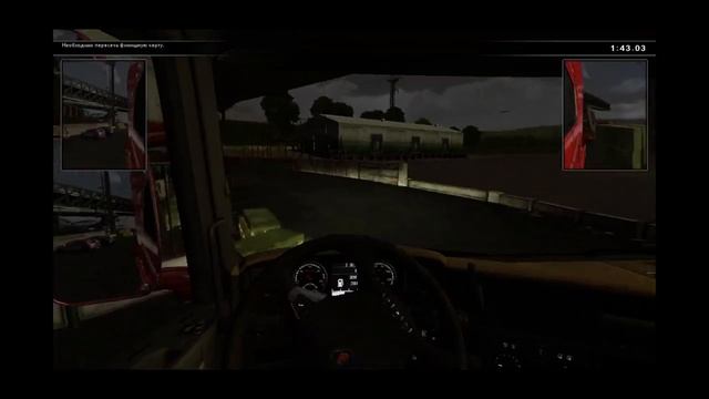 Экстримальные езда (Scania truck simulator)#1 смотреть онлайн