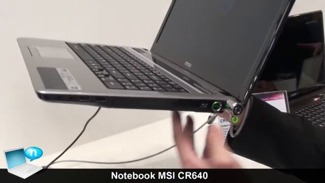 MSI CR640 presentazione e caratteristiche смотреть онлайн