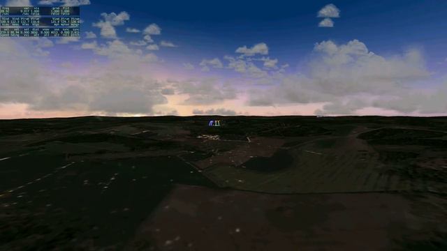 X-plane 9 - Mitsubishi MU-2 approach EDGB смотреть онлайн