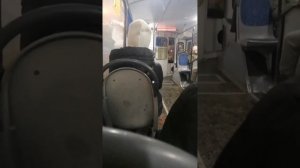 Троллейбус АКСМ-101 КВР маршрут 7 бортовой номер 5 г. Омск 1996 года выпуска