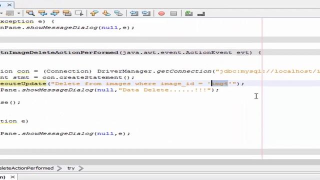 Database Image Delete in Java Using NetBeans IDE смотреть онлайн