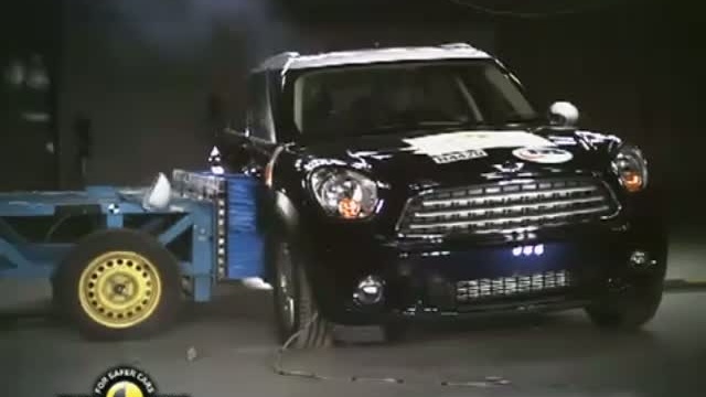 Краш-тест MINI Countryman 2011 смотреть онлайн