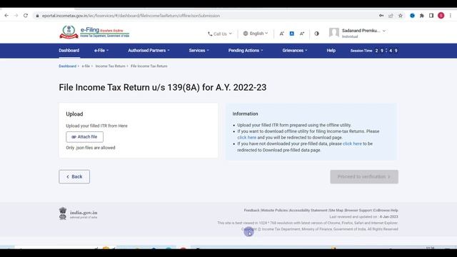 ITR - U Error Solved - You can not File Updated Return as the time limit to file the return is Over смотреть онлайн