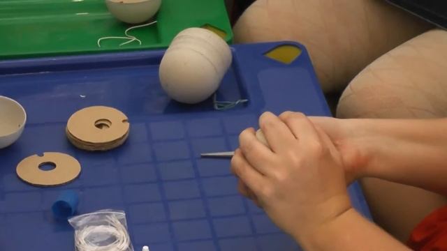 Шар из картона Изготовление Мастер класс смотреть онлайн