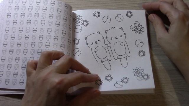 НОВИНКА! Я ЛЮБЛЮ РАСКРАШИВАТЬ KAWAII ОБЗОР РАСКРАСКИ смотреть онлайн