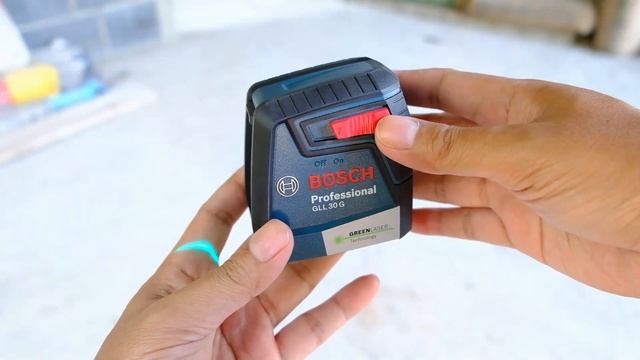 เลเซอร์หาระดับ BOSCH Professional รุ่น GLL 30G เลเซอร์เขียว смотреть онлайн