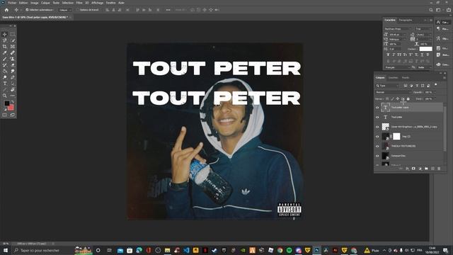 JE fait UNE COVER D'ALBUM pour @THEODORT #2 ? | PHOTOSHOP смотреть онлайн
