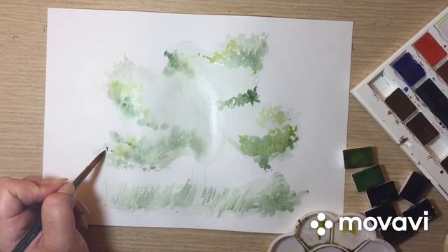 Скетчинг. Урок 13: Лес