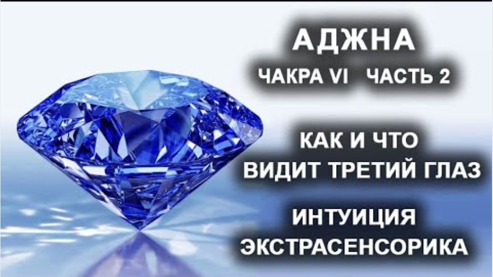 Аджна. Чакра VI. Часть 2. Как и что видит Третий глаз. Интуиция. Экстрасенсорика. смотреть онлайн