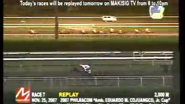RACE 7 2007 COJUANGCO CUP WON BY DRAMA BELLE смотреть онлайн